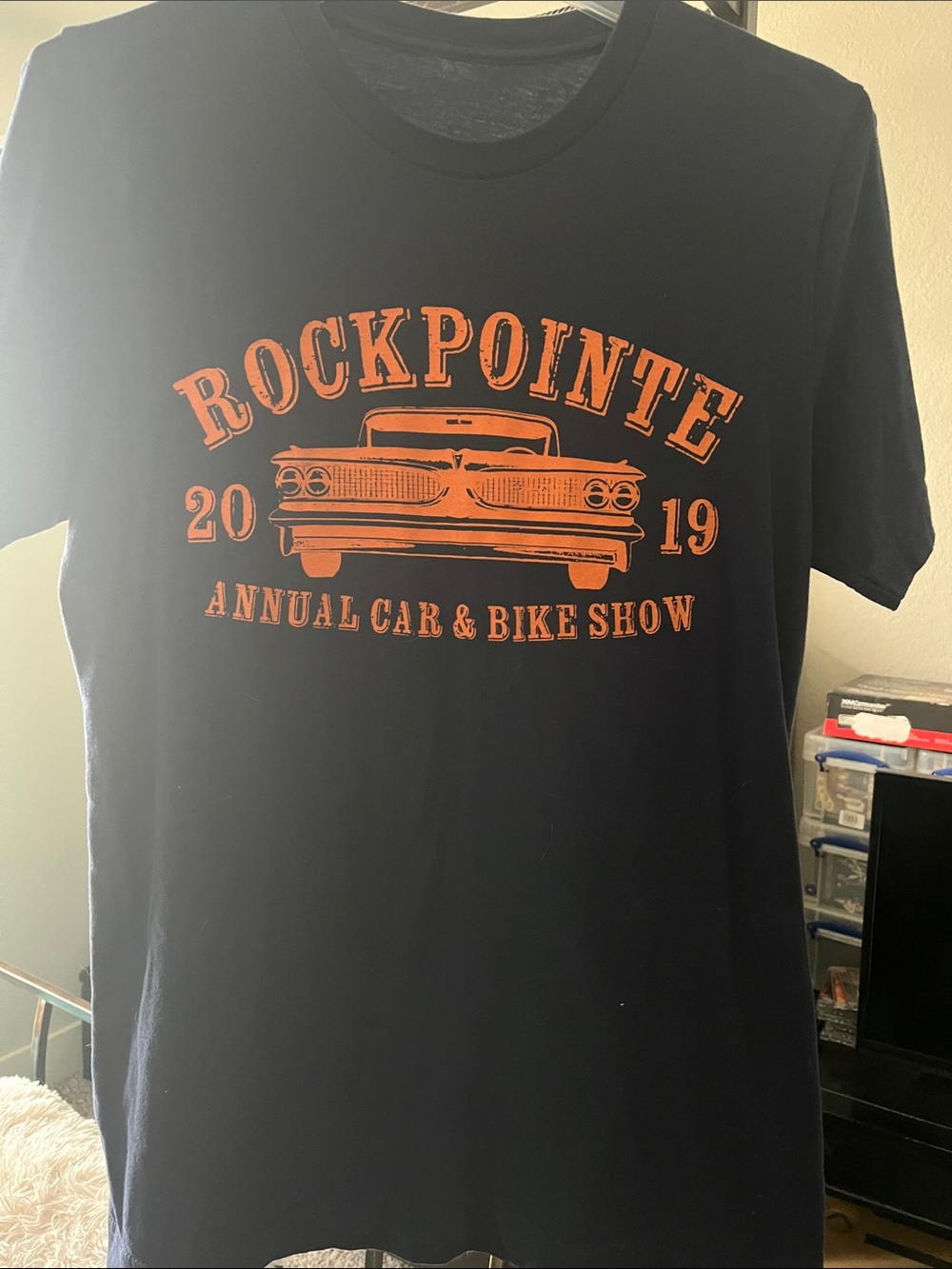 2019 Navy Blue Graphic Tee - Annual Car & Bike Show